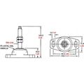 R&D Compression Flexible Engine Mount (190LBS / 5/8" Stud)