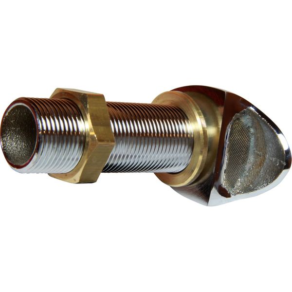 Maestrini Chromed Brass Shell Tank Vent with Gauze (3/4" BSP)