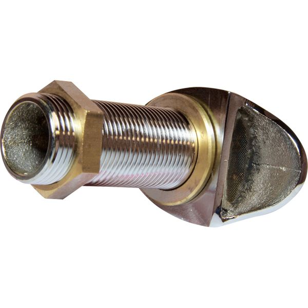 Maestrini Chromed Brass Shell Tank Vent with Gauze (1" BSP)