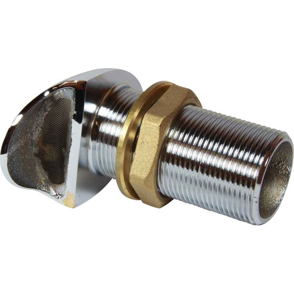 Maestrini Chromed Brass Shell Tank Vent with Gauze (1-1/4" BSP)