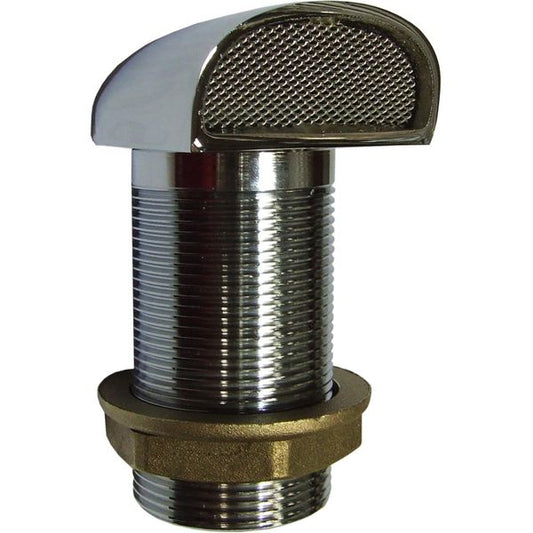 Maestrini Chromed Brass Shell Tank Vent with Gauze (1-1/2" BSP)