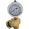 GasBOAT 4107 Gas Pressure Gauge Fitting (M20 & W20 Fittings)