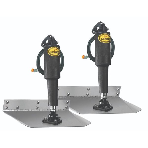 Lenco Stainless Steel Trim Tab Kit (Standard Mount / 9" x 12")
