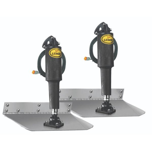 Lenco Stainless Steel Trim Tab Kit (Standard Mount / 9" x 24")