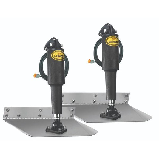 Lenco Stainless Steel Trim Tab Kit (Standard Mount / 12" x 12")