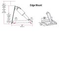 Lenco Stainless Steel Trim Tab Kit (Edge Mount / 9" x 9")
