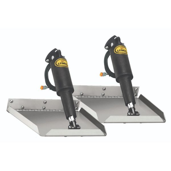 Lenco Stainless Steel Trim Tab Kit (Edge Mount / 9" x 12")