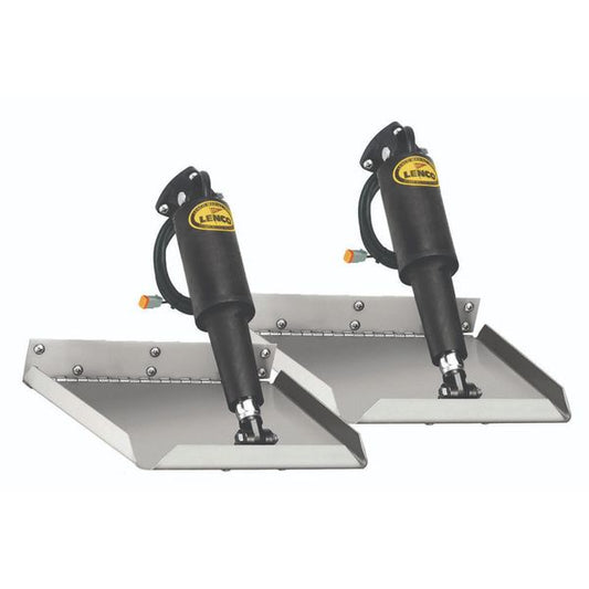 Lenco Stainless Steel Trim Tab Kit (Edge Mount / 9" x 12")
