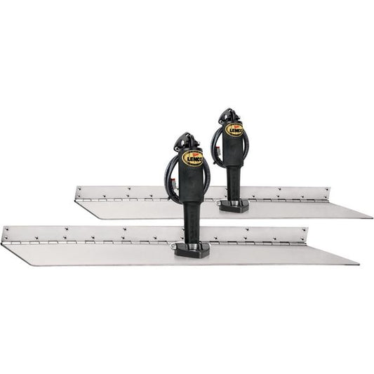 Lenco Super Strong SS Trim Tab Kit 12V (12" x 36" / Single Actuator)