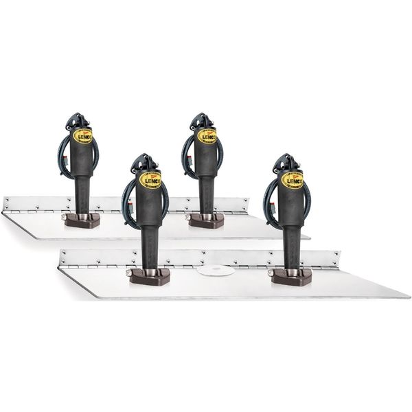 Lenco Super Strong SS Trim Tab Kit 12V (16" x 24" / Dual Actuator)