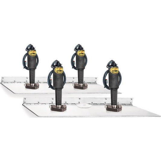 Lenco Super Strong SS Trim Tab Kit 12V (16" x 24" / Dual Actuator)