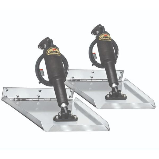Lenco Stainless Steel Trim Tab Kit 12V (16"x12", Standard Performance)