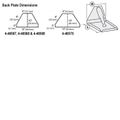Lenco Heavy Duty Stainless Steel Trim Tab Kit 12V (12" x 12")