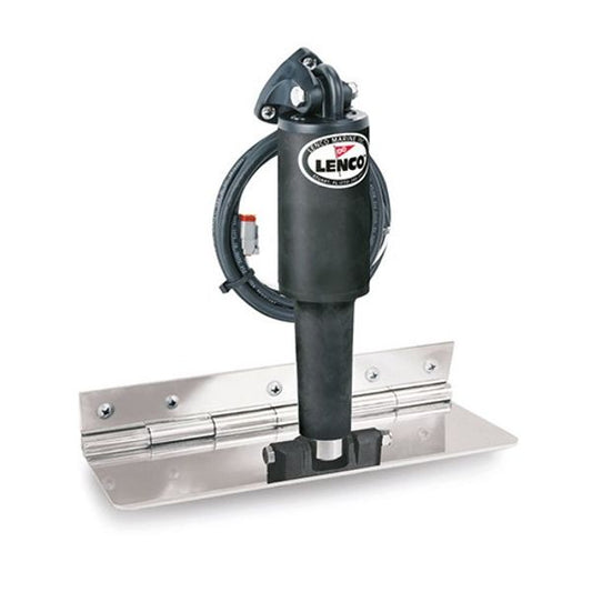 Lenco Compact Trim Tab Kit with XDS Actuators (4" x 12" / Standard)