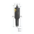 Lenco 101 XD Trim Tab Actuator (12V / 2-1/4" Stroke / 3/8")