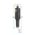 Lenco 101 XD Trim Tab Actuator (12V / 2-1/4" Stroke / 5/16" x 3/8")