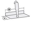 Lenco Compact Trim Tab Kit with Actuators (4" x 12" / Standard Finish)