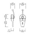 Ultraflex B103 Engine & Gear Control Lever (Dual Function / Top Mount)