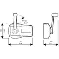 Ultraflex B88 Engine & Gear Change Control (Side Mount / Single Lever)