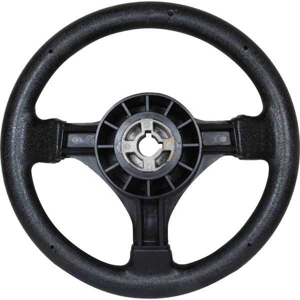 Ultraflex Black Plastic Sports Steering Wheel With Padded Rim (280mm)