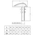 Maestrini DZR Water Intake Scoop (Full Slot / 1/2" BSP)