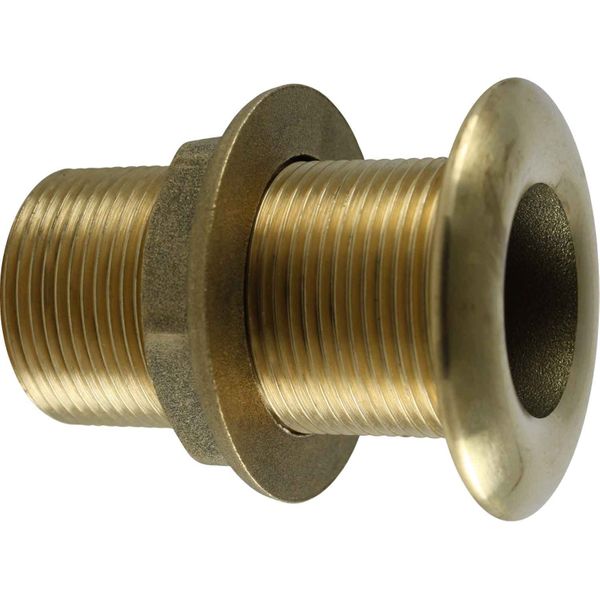 Maestrini Brass Skin Fitting (Domed, 1-1/4" BSP, 83mm Long)