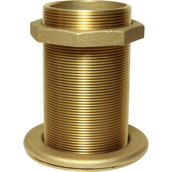 Maestrini Brass Skin Fitting (Inclined, 2-1/2" BSP, 132mm Long)