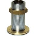 Maestrini Chrome Brass Skin Fitting (Domed, 1" BSP, 77mm Long)