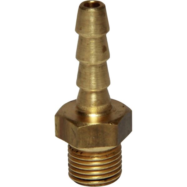 Maestrini Brass Straight Hose Tail (1/8" BSP Male to 6mm Hose)