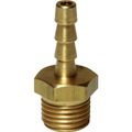 Maestrini Brass Straight Hose Tail (1/4" BSP Male to 6mm Hose)