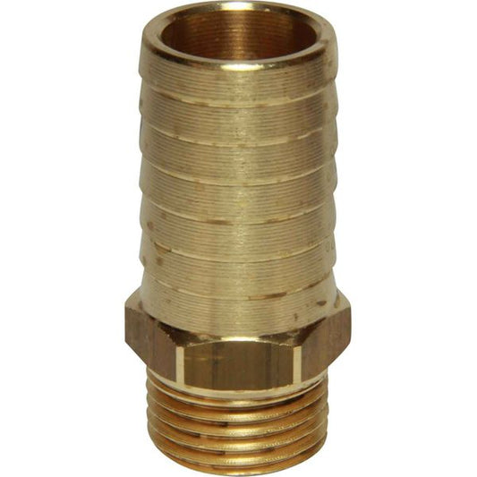 Maestrini Brass Straight Hose Tail (1/2" BSP Male to 22mm Hose)