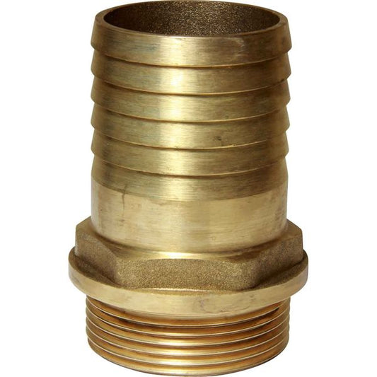 Maestrini Brass Straight Hose Tail (1-1/2" BSP Male to 45mm Hose)
