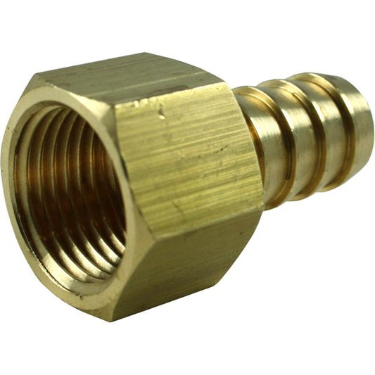 Maestrini Brass Straight Hose Tail (1/2" BSP Female to 15mm Hose)