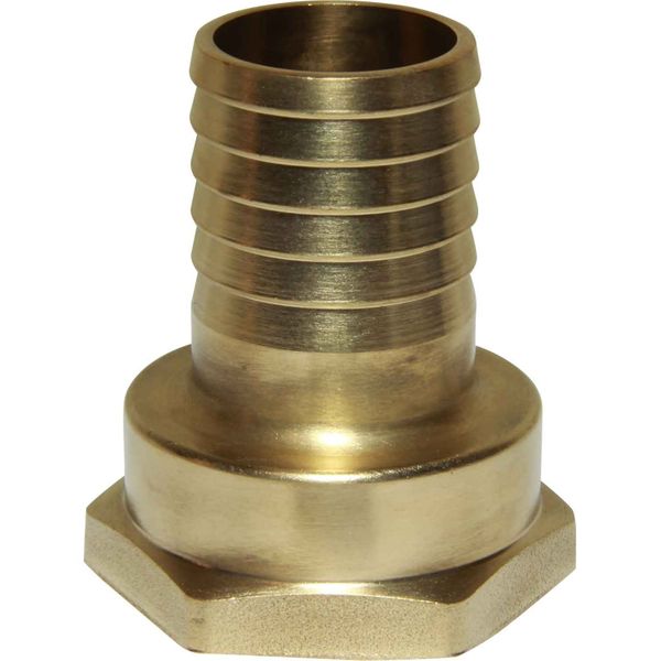 Maestrini Brass Straight Hose Tail (1-1/4" BSP Female to 30mm Hose)
