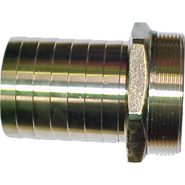 Maestrini DZR Straight Hose Tail (2-1/2" BSPT Male to 64mm Hose)