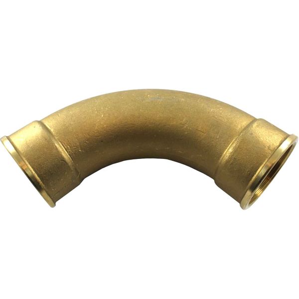 Maestrini Brass Compact 90 Degree Elbow (Female Ports / 1/2" BSP)