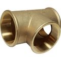 Maestrini Brass Equal Tee Fitting (Female Ports / 2-1/2" BSP)