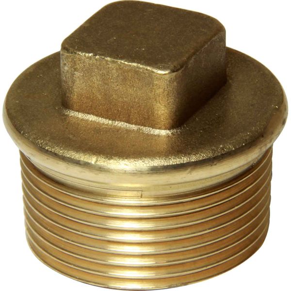 Maestrini Brass Tapered Plug (1-1/4" BSPT Male)
