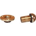 Seaflow Bronze Drain Plug Assembly (1/2" BSP Male Thread)