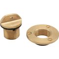 Seaflow Bronze Drain Plug Assembly (1" BSP Male Thread)