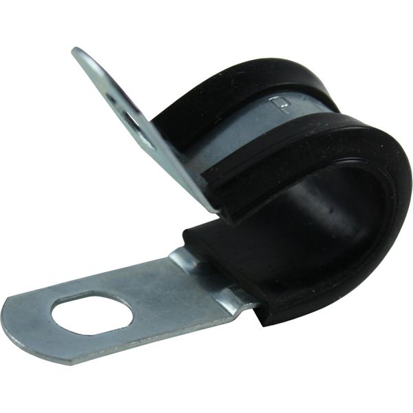 AG Zinc Rubber Lined P Clips (12mm / Pack of 10)