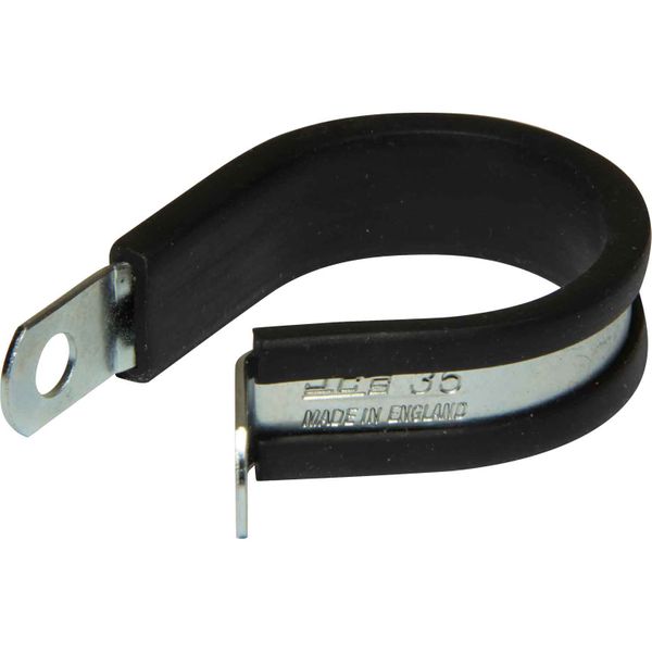 AG Zinc Rubber Lined P Clips (35mm / Sold Singularly)