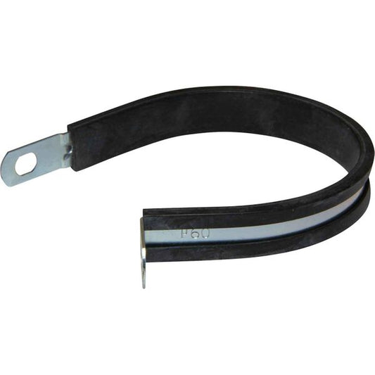 AG Zinc Rubber Lined P Clips (60mm / Sold Singularly)