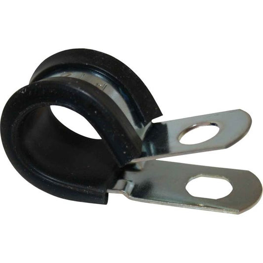 AG Stainless Steel Rubber Lined P Clips (9mm / Pack of 10)