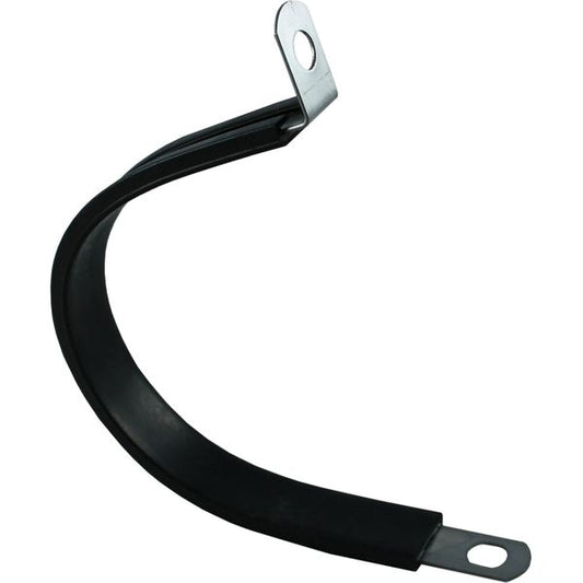 AG Stainless Steel Rubber Lined P Clip (52mm / Sold Singularly)