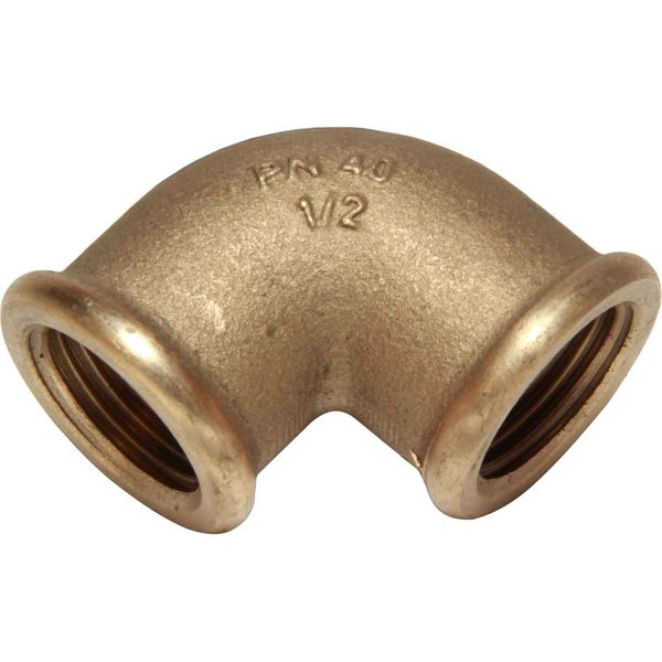 Maestrini Bronze Compact 90 Degree Elbow (Female Ports / 1/2" BSP)