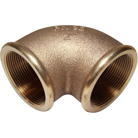 Maestrini Bronze Compact 90 Degree Elbow (Female Ports / 2" BSP)