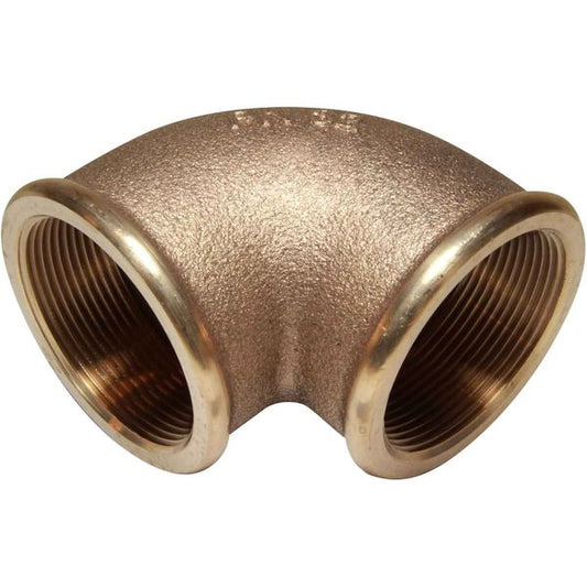 Maestrini Bronze Compact 90 Degree Elbow (Female Ports / 2-1/2" BSP)