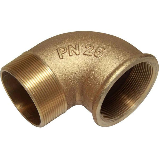 Maestrini Bronze Compact 90 Deg Elbow (Male/Female Ports / 3" BSP)