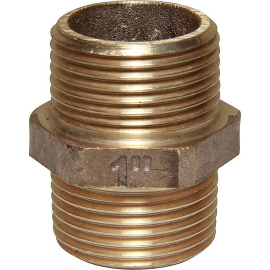 Maestrini Bronze Equal Nipple (Male Thread / 1" BSPT)